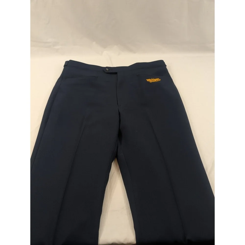 Vintage‎ Jaymar Sansabelt Michigan Wolverine Coaching Pants Size 36x29 70s 80s
